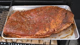 Texas Style Brisket Ribs Fixins UDS amp Gator Pit BBQ Smokers [upl. by Erdnad]