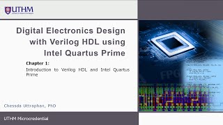 Chapter 1 Digital Electronics Design with Verilog HDL Using Intel Quartus Prime [upl. by Leahpar]