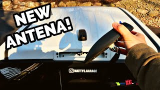 Chevy Colorado Antena Replacement  DIY Project [upl. by Suirauqram]