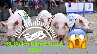 St Gallen OLMA UMZUG 2024 [upl. by Ramsdell]