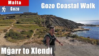 Gozo Coastal Walk Mġarr to Xlendi [upl. by Akinal]