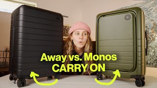 The ULTIMATE Hard Case CARRY ON Luggage Comparison  Monos vs AWAY [upl. by Hoisch]