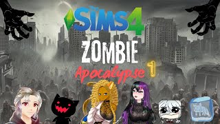 The Sims 4 Surviving the zombie apocalypse [upl. by Posehn]