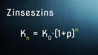 Zinseszins und Zinseszinsformel  Einfache Einführung [upl. by Ecilayram551]