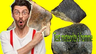 How to identify a meteorite at home [upl. by Ruamaj95]