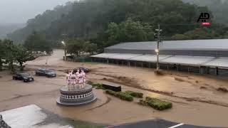 Powerful typhoon landfalls in Taiwan [upl. by Gora317]