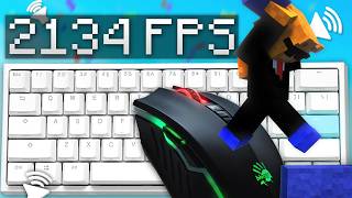 Keyboard  Mouse Sounds Bedwars ASMR Telly Bridging [upl. by Notsuj]