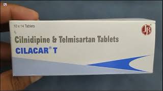 CILACAR T Tablet  Cilnidipine amp Telmisartan Tablets  CILACAR T Tablet Uses Side effects benefits [upl. by Manas]