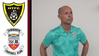 Harborough Town Vs Tamworth FC Post Match Interview [upl. by Adnaerb508]