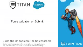 Force validation on Submit [upl. by Elttil]