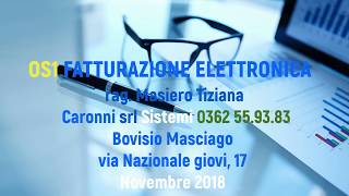 Os1 corso fatturazione elettronica  Caronni srl [upl. by Ecirp563]