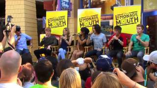 Lemonade Mouth Cast Decides Whos Who in Their Family [upl. by Samal]