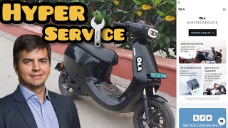 Ola Hyper Service Full Explained  Service In 1 Day [upl. by Ekalb16]