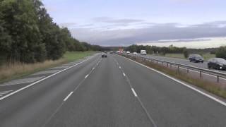 M40 Motorway J1 To J15 At 1000mph [upl. by Clementas930]