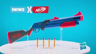 Pistola Nerf Fortnite Pump SG [upl. by Atinel896]