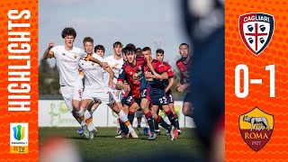 GLI HIGHLIGHTS DI CAGLIARIROMA PRIMAVERA 01 🎥 [upl. by Stig442]