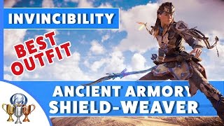 Horizon Zero Dawn Ancient Armory Quest  Shield Weaver Outfit Power Cell Locations and Dial Puzzle [upl. by Acinat]