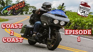 Motorcycle Coast 2 Coast trip  Episode 1 [upl. by Levison871]