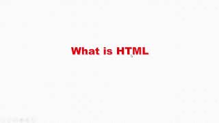 001 HTML Introduction [upl. by Flann]