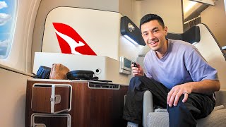 Qantas A380 First Class Suite Without A First Class Ticket [upl. by Phillie231]