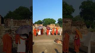 sarnath temple varanasi travel varanasi [upl. by Hammerskjold590]