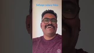 Infosys hike infosys salary [upl. by Merrielle]