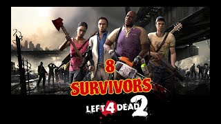 🎮 LEFT 4 DEAD 2🥷📌  354  8 SURVIVORS  Malaysia [upl. by Pul]