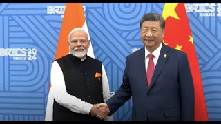 PM Modi hold bilateral meeting with Chinese President Xi Jinping BRICS Border Breakthrough Russia [upl. by Yenreit]