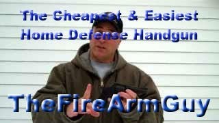 The Cheapest amp Easiest Home Defense Handgun  TheFireArmGuy [upl. by Shipley]