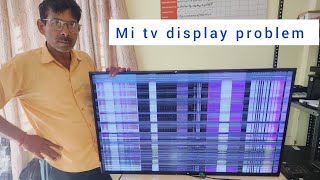 Mi 43 inch led tv display problem  Xiaomi L43M7 43 inch tv display problem mi tv display problem [upl. by Aninat]