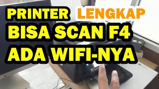 Printer Keren Abis Epson L565 Wi Fi All in One ink Tank  Cara Print Lewat Wifi Epson L565 [upl. by Emoreg]