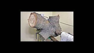 Woodturning  cruciform log woodturning woodworking woodturner wood diy woodwork [upl. by Cord52]