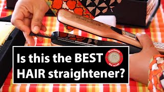 Best Steam Hair Straightener  Unboxing  Saint Algue [upl. by Ahsoym]