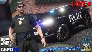 Los Santos Ghetto LIVE Patrol in a Tesla Cybertruck  GTA 5 LSPDFR Live Stream 266 [upl. by Courtnay917]