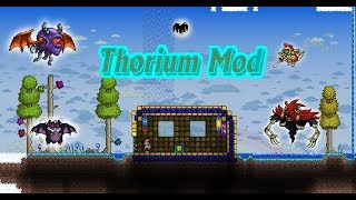 Terraria Thorium mod  All Bosses Thrower [upl. by Koal]