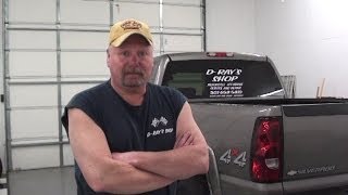 Pt3 2007 Chevy Pickup Fuel Pump Replacement At DRays Shop [upl. by Natanoy]