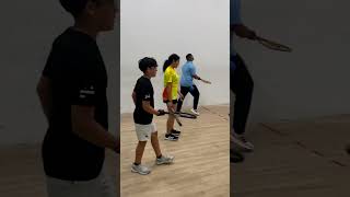 Racquetball el deporte mas rápido de raquetas academia deportes barranquilla colombia [upl. by Lalat]