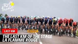 Last Km  Stage 8  Tour de France 2024 [upl. by Initirb]