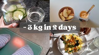 lose 3kg in 2 days 🔥  diet vlog [upl. by Telocin335]