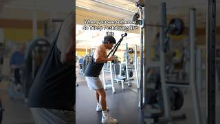 When Tricep Pushdowns end up being lat pullovers… triceps lats [upl. by Nellda]