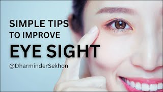 I improved my eyesight in one week  Easy Exercise for Eyes  Eyesight  Healthy life [upl. by Tnarg]