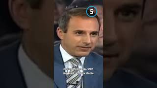 Most Confrontational Talk Show Moments Tom Cruise vs Matt Lauer Top10 shorts [upl. by Eidissac]