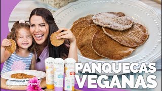 PANQUECAS DE AVENA VEGANAS  SIN HUEVO  Jacquie Marquez [upl. by Leicester]