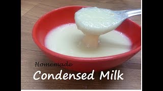 Homemade Condensed Milk Recipe  How to Make Condensed Milk at Home  Easy Recipe of Condensed Milk [upl. by Ramah]