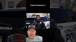 El oficial habla Mixteco 🫡 mixteco oaxaca oficial policia usa parati viralshorts [upl. by Siger]