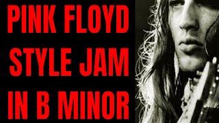 Floyd Style Comfortably Numb Second Guitar Solo Jam Track B Minor [upl. by Ientruoc876]