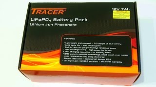 Tracer LiFePO4 Lightweight 12V Portable Battery Pack [upl. by Ibocaj]