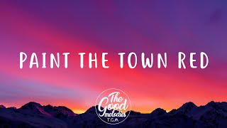 Doja Cat  Paint The Town Red Lyrics [upl. by Yorgerg]