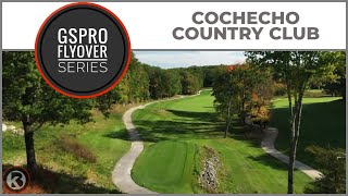 GSPro Course Flyover  Cochecho Country Club  Designed by runpuddrun [upl. by Calabrese546]