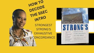 How To Read The Strongs Exhaustive Concordance  Bible Study Tips amp Tricks [upl. by Adlen]